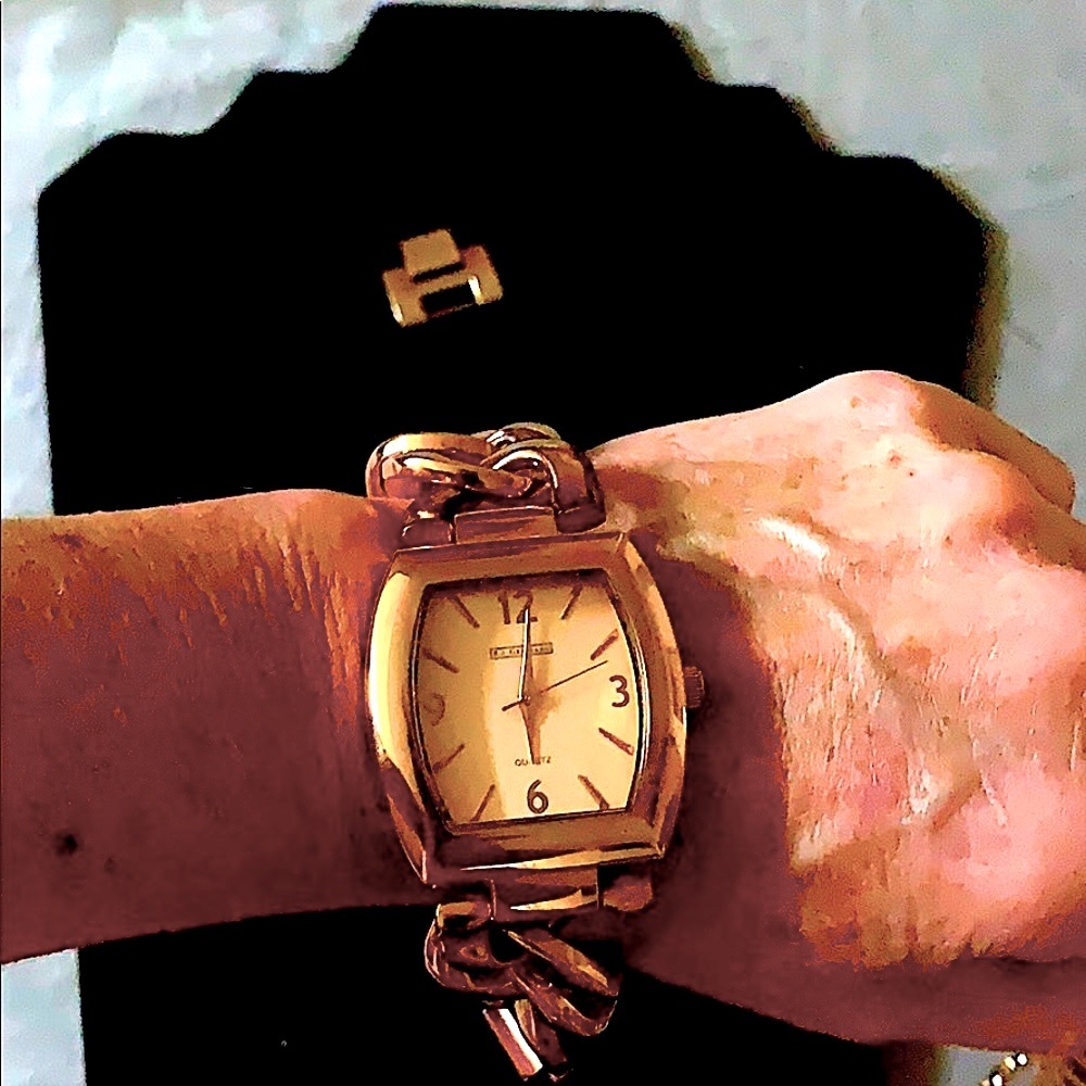 RJ Graziano Watch & 9 Bangle Bracelets, Set  7” - Picture 12 of 14